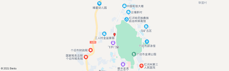 红河云锡炼厂_公交站地图_红河公交_妙搜公交查询2024