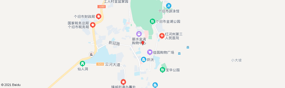 红河红印超市_公交站地图_红河公交_妙搜公交查询2024