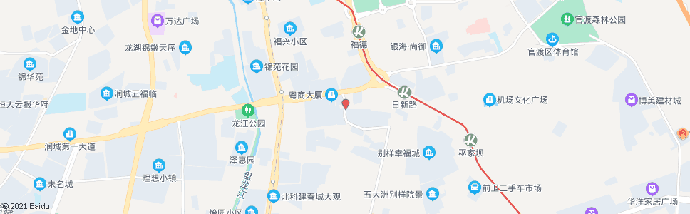 昆明日新路口福德路_公交站地图_昆明公交_妙搜公交查询2025