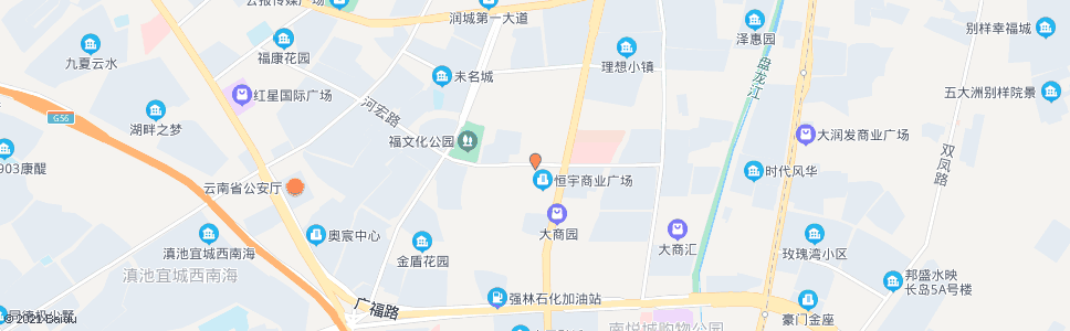 昆明前兴路大商汇公交枢纽站_公交站地图_昆明公交_妙搜公交查询2024