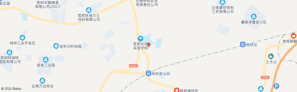 昆明马房村_公交站地图_昆明公交_妙搜公交查询2024