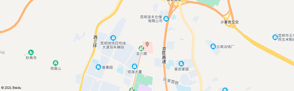 昆明云南阜外医院(沙河路)_公交站地图_昆明公交_妙搜公交查询2024