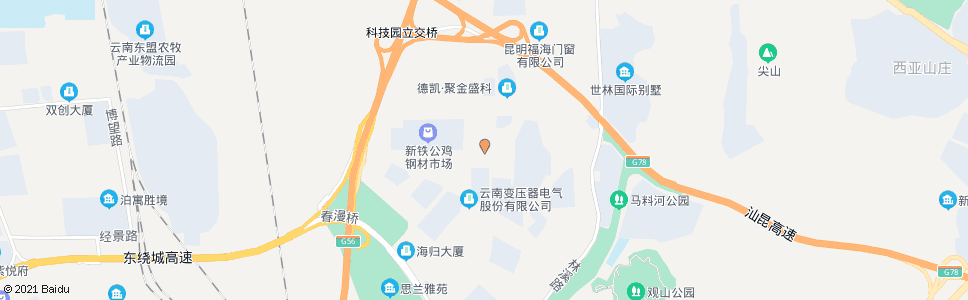 昆明拓翔路口(宏锡路)_公交站地图_昆明公交_妙搜公交查询2025