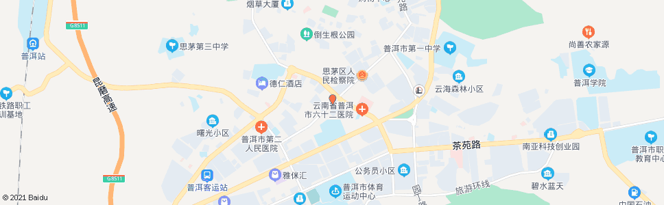 普洱林源路_公交站地图_普洱公交_妙搜公交查询2024