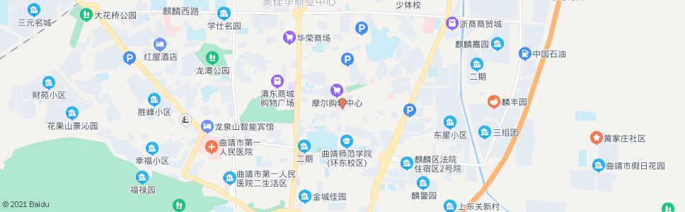 曲靖麒麟区医院_公交站地图_曲靖公交_妙搜公交查询2024