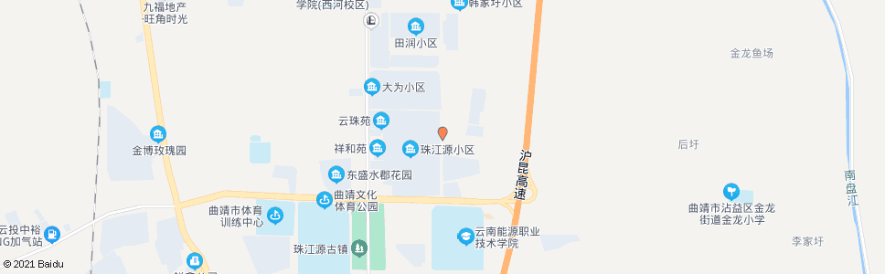 曲靖东盛路_公交站地图_曲靖公交_妙搜公交查询2024