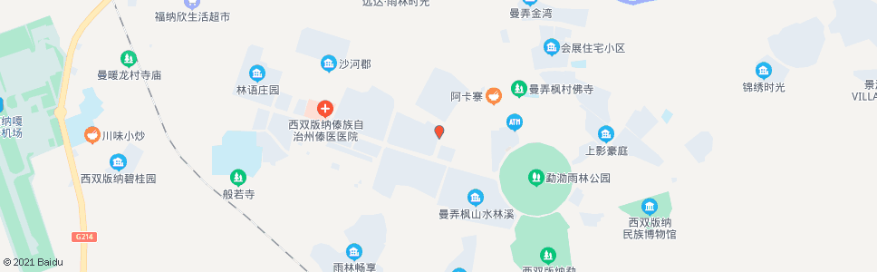 西双版纳曼弄枫公务园小区_公交站地图_西双版纳公交_妙搜公交查询2024