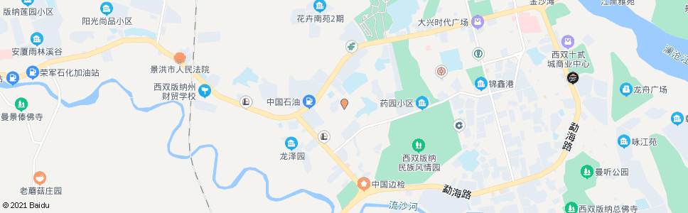 西双版纳景洪农场职工医院_公交站地图_西双版纳公交_妙搜公交查询2024