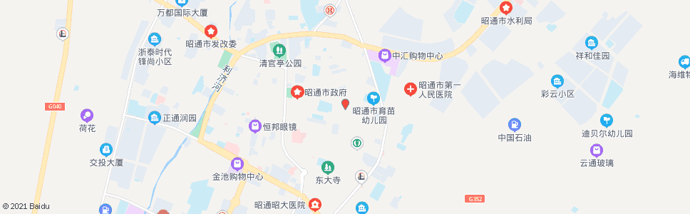 昭通花鸟市场_公交站地图_昭通公交_妙搜公交查询2024