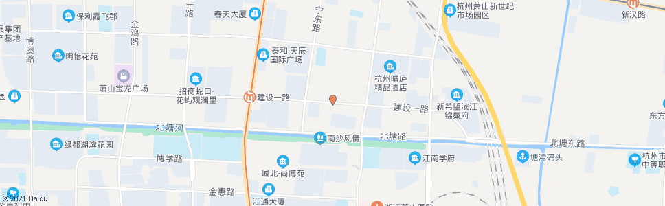 杭州开发区小商品市场(萧山区)_公交站地图_杭州公交_妙搜公交查询2024