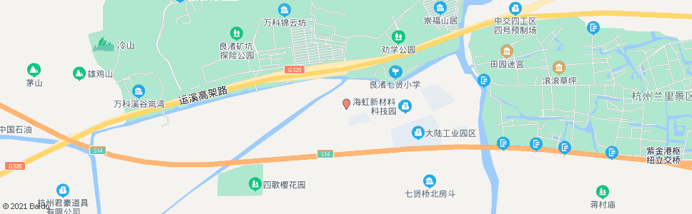 杭州步桥_公交站地图_杭州公交_妙搜公交查询2024