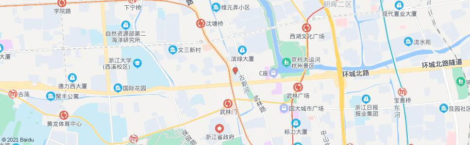 杭州蒌桥头_公交站地图_杭州公交_妙搜公交查询2024