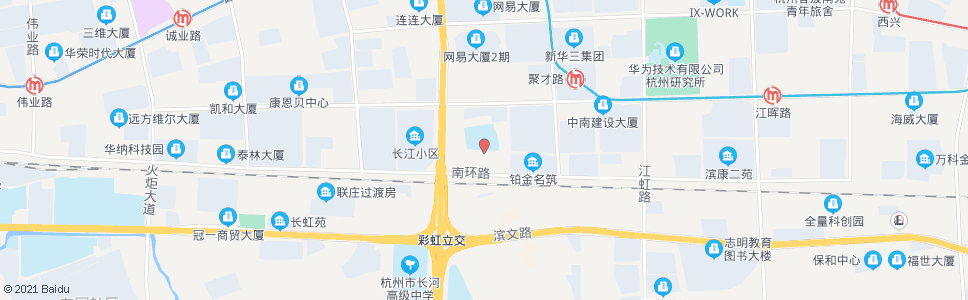 杭州绿香街长江路口_公交站地图_杭州公交_妙搜公交查询2024