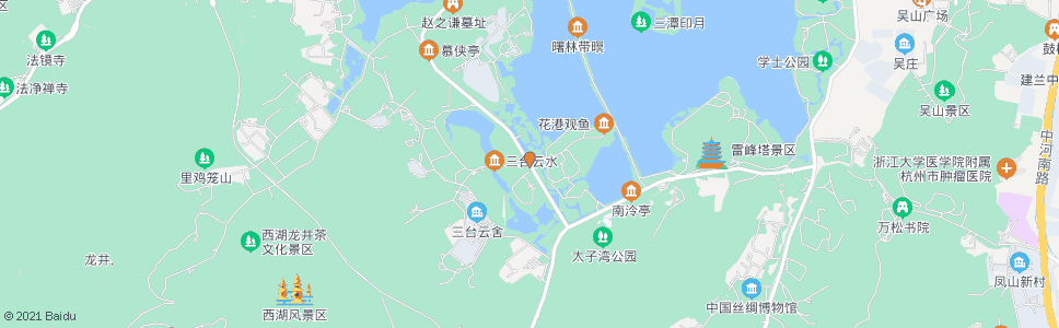 杭州浴鹄湾_公交站地图_杭州公交_妙搜公交查询2024