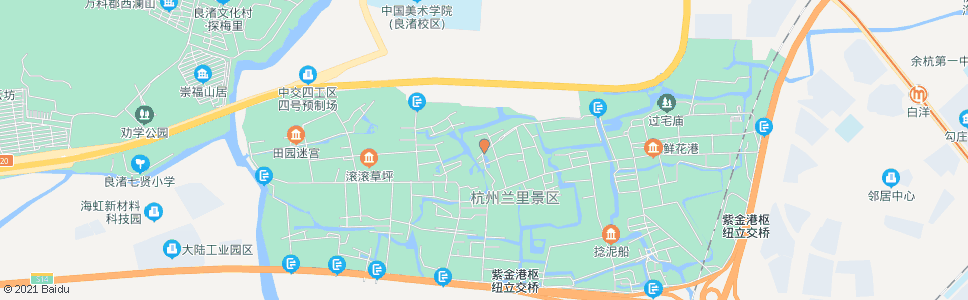 杭州墅后村_公交站地图_杭州公交_妙搜公交查询2024