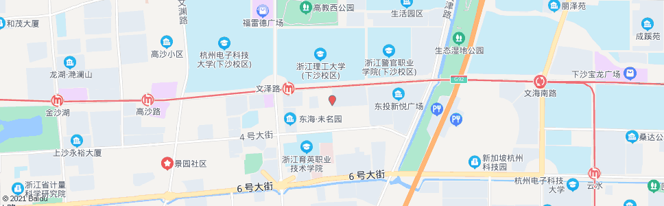 杭州九号路四号大街口_公交站地图_杭州公交_妙搜公交查询2024