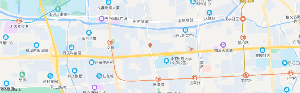 杭州丰潭路西斗门路口_公交站地图_杭州公交_妙搜公交查询2024