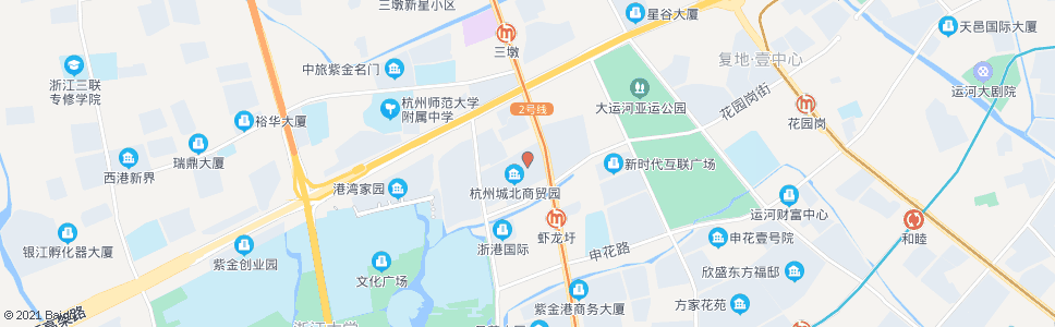 杭州华东陶瓷建材市场_公交站地图_杭州公交_妙搜公交查询2024