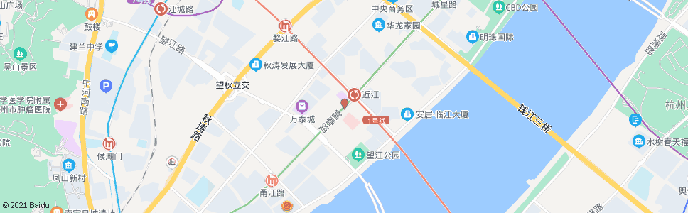 杭州富春路婺江路口_公交站地图_杭州公交_妙搜公交查询2024