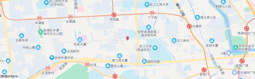 杭州九莲新村_公交站地图_杭州公交_妙搜公交查询2024