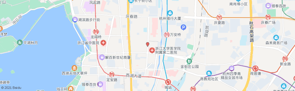 杭州马市街_公交站地图_杭州公交_妙搜公交查询2024