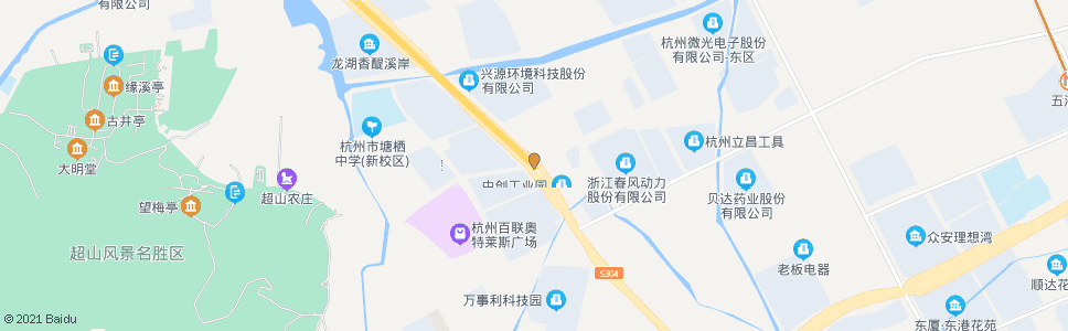 杭州建富村_公交站地图_杭州公交_妙搜公交查询2024