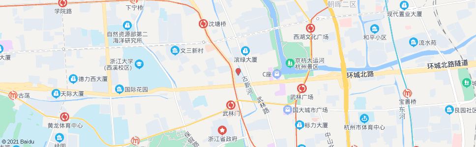 杭州荷禹路320国道口_公交站地图_杭州公交_妙搜公交查询2024