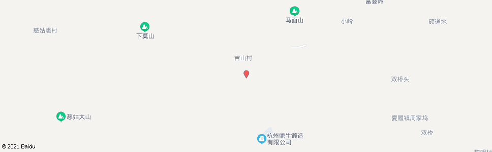 杭州吉山村_公交站地图_杭州公交_妙搜公交查询2024