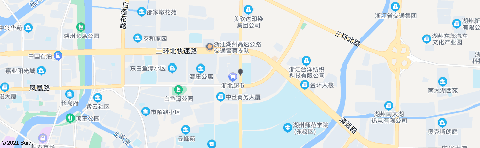 湖州湖师附小_公交站地图_湖州公交_妙搜公交查询2024