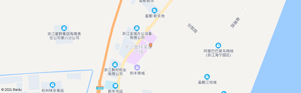 嘉兴百联奥特莱斯(文汇北路北口)_公交站地图_嘉兴公交_妙搜公交查询2024