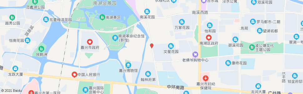 嘉兴南湖景区(会景园)_公交站地图_嘉兴公交_妙搜公交查询2024