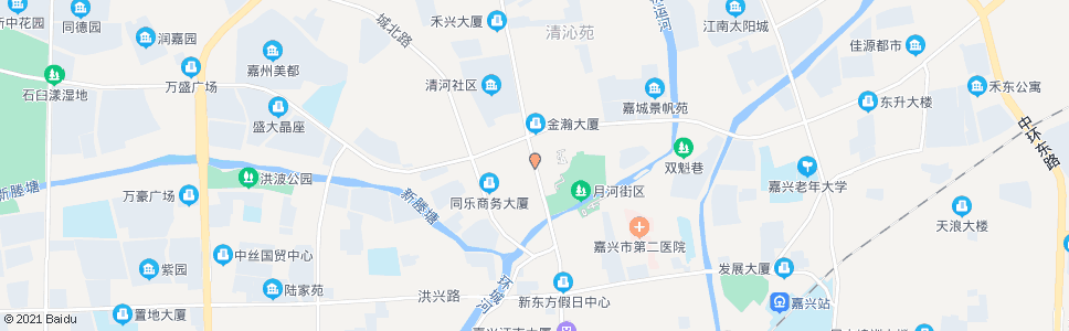 嘉兴嘉湖骨科医院(月河历史街区西)_公交站地图_嘉兴公交_妙搜公交查询2024