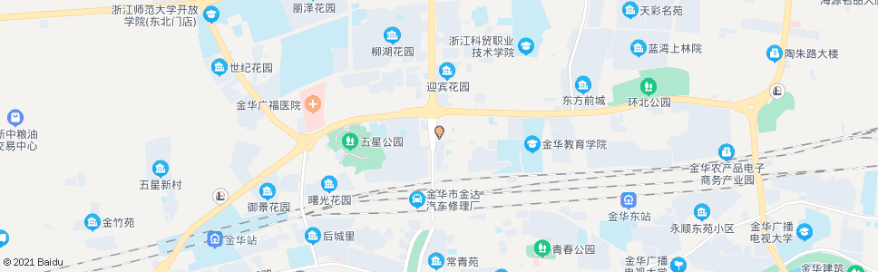 金华九三学社门诊部(香山路口)_公交站地图_金华公交_妙搜公交查询2024