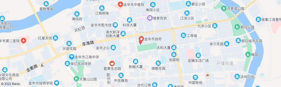 金华老市基_公交站地图_金华公交_妙搜公交查询2025