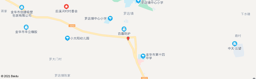 金华兰溪路口(罗店)_公交站地图_金华公交_妙搜公交查询2024