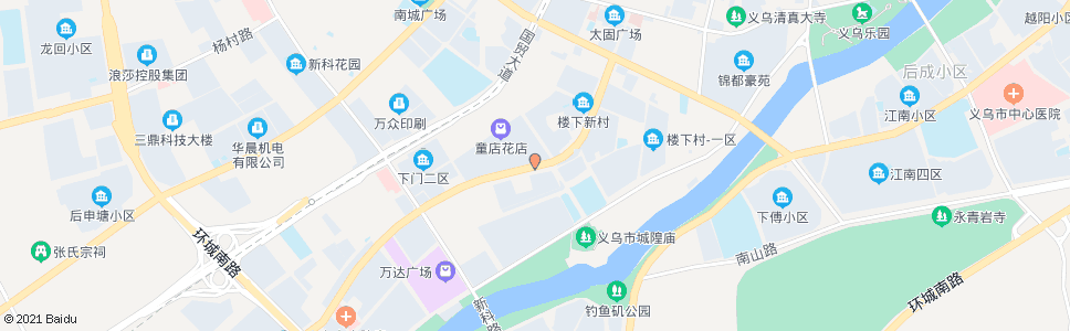 金华童店新村_公交站地图_金华公交_妙搜公交查询2024