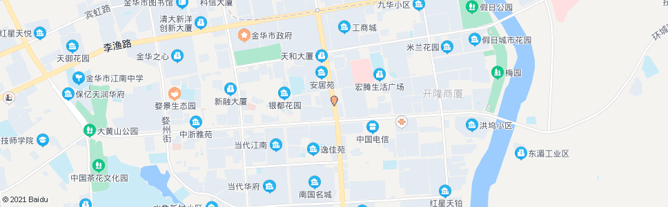 金华八一南街环城路口_公交站地图_金华公交_妙搜公交查询2024