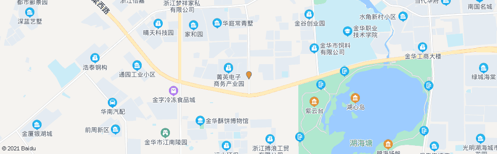 金华仙华北街花溪路口_公交站地图_金华公交_妙搜公交查询2024