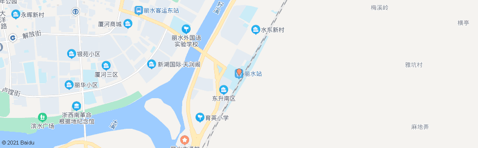 丽水火车站_公交站地图_丽水公交_妙搜公交查询2024