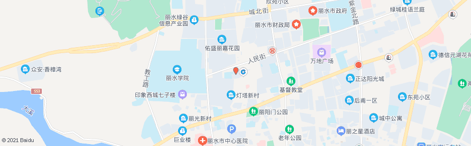 丽水国税局_公交站地图_丽水公交_妙搜公交查询2024