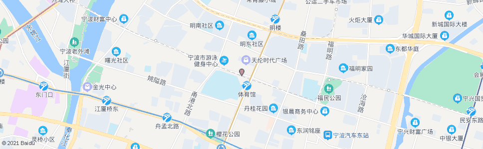 宁波惊驾路中兴路口_公交站地图_宁波公交_妙搜公交查询2025