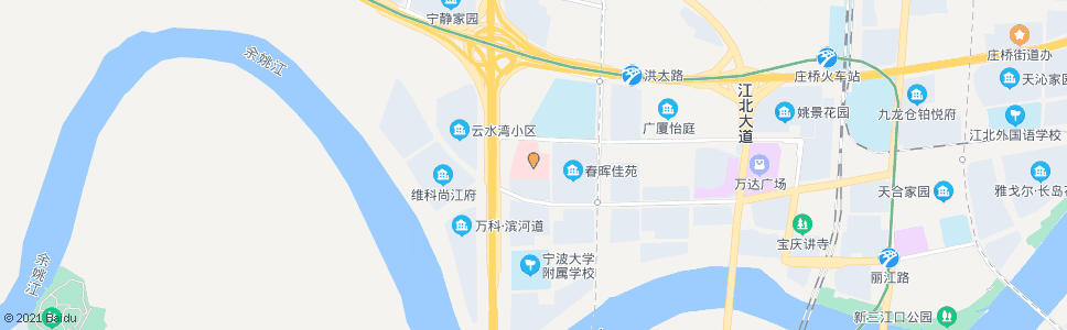 宁波祥北路(第九医院)_公交站地图_宁波公交_妙搜公交查询2024