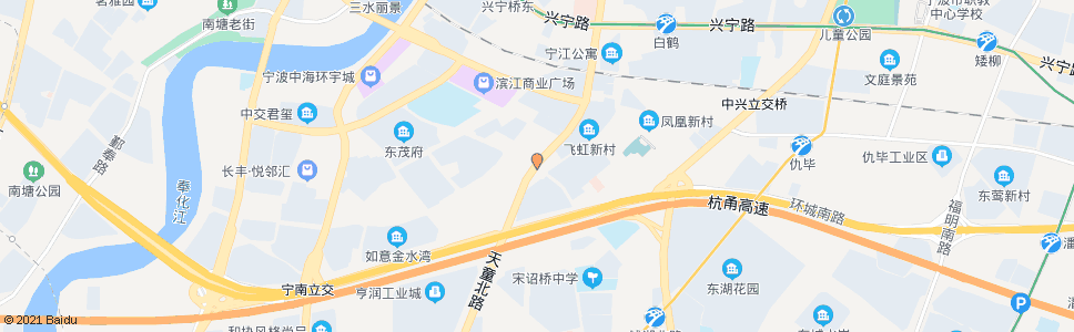 宁波建兴路_公交站地图_宁波公交_妙搜公交查询2024