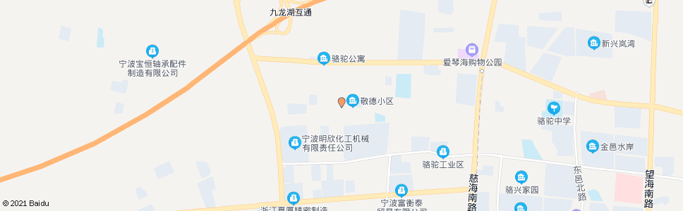 宁波长骆路_公交站地图_宁波公交_妙搜公交查询2025