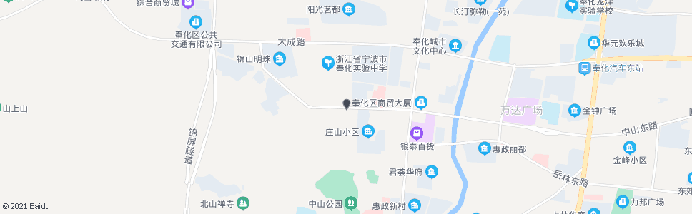 宁波长岭公园(中山路)_公交站地图_宁波公交_妙搜公交查询2024