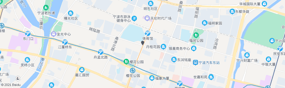 宁波姚隘路中兴路口(三号桥)_公交站地图_宁波公交_妙搜公交查询2024