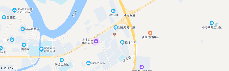 宁波公交梅墟新城站_公交站地图_宁波公交_妙搜公交查询2024