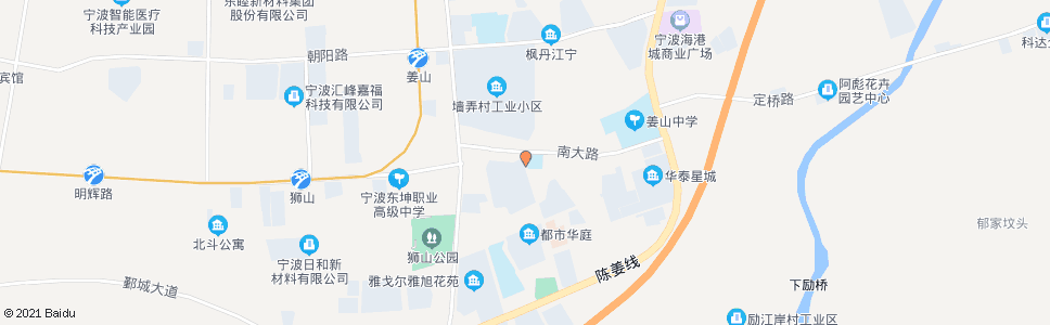 宁波明南新村_公交站地图_宁波公交_妙搜公交查询2024