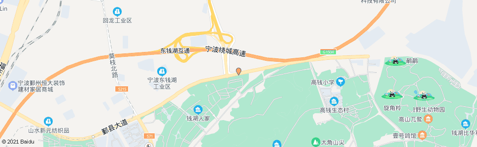 宁波耷河村_公交站地图_宁波公交_妙搜公交查询2025