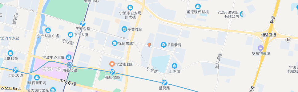 宁波书香景苑二期_公交站地图_宁波公交_妙搜公交查询2025